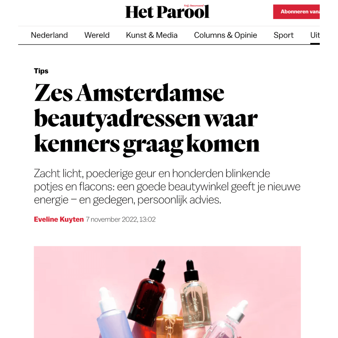 Het Parool | Perfume Lounge