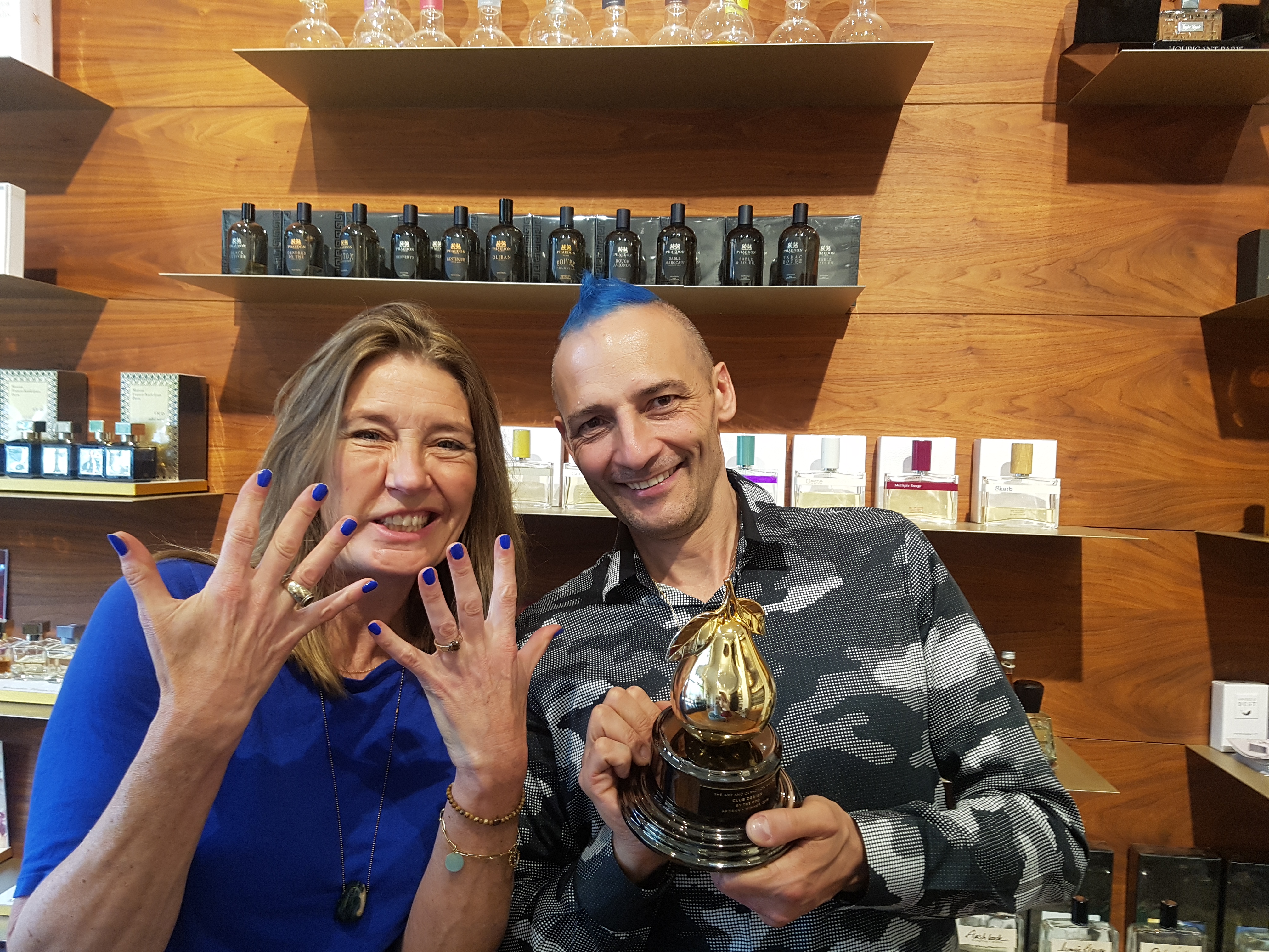 Christophe Laudamiel visits Perfume Lounge Amsterdam - Tanja Deurloo