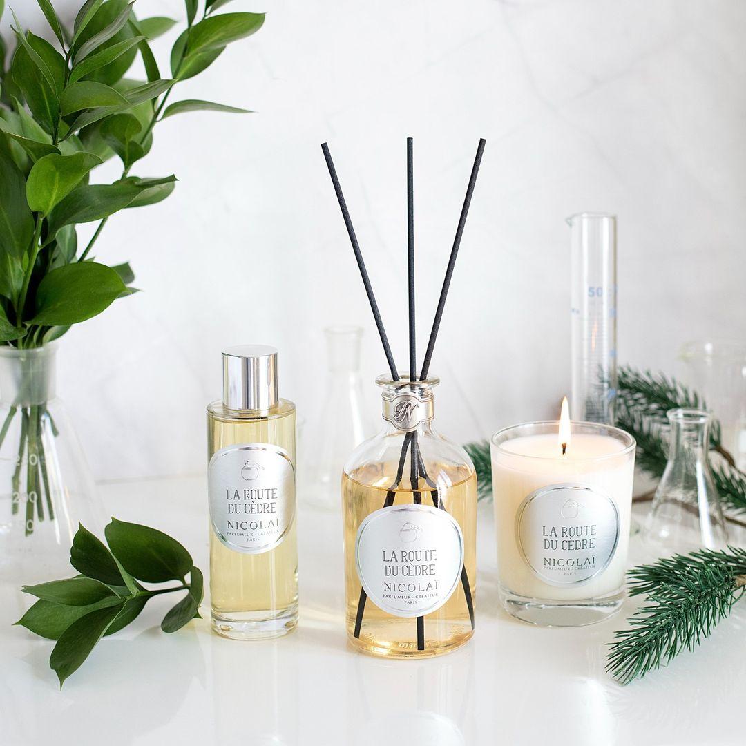 Image of Nicolai - La Route du Cedre room spray, reed diffuser, scented candle