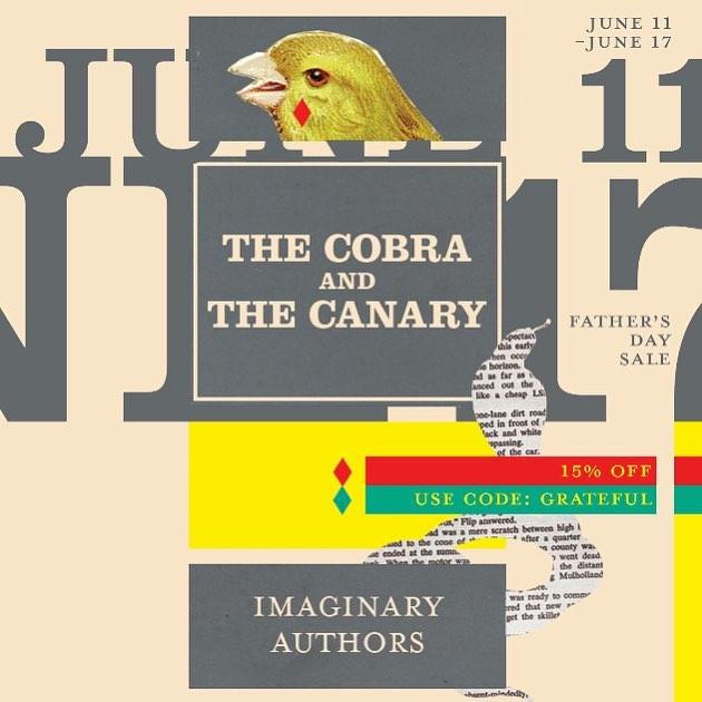 Imaginary Authors - the Cobra and the Canary | Perfume Lounge