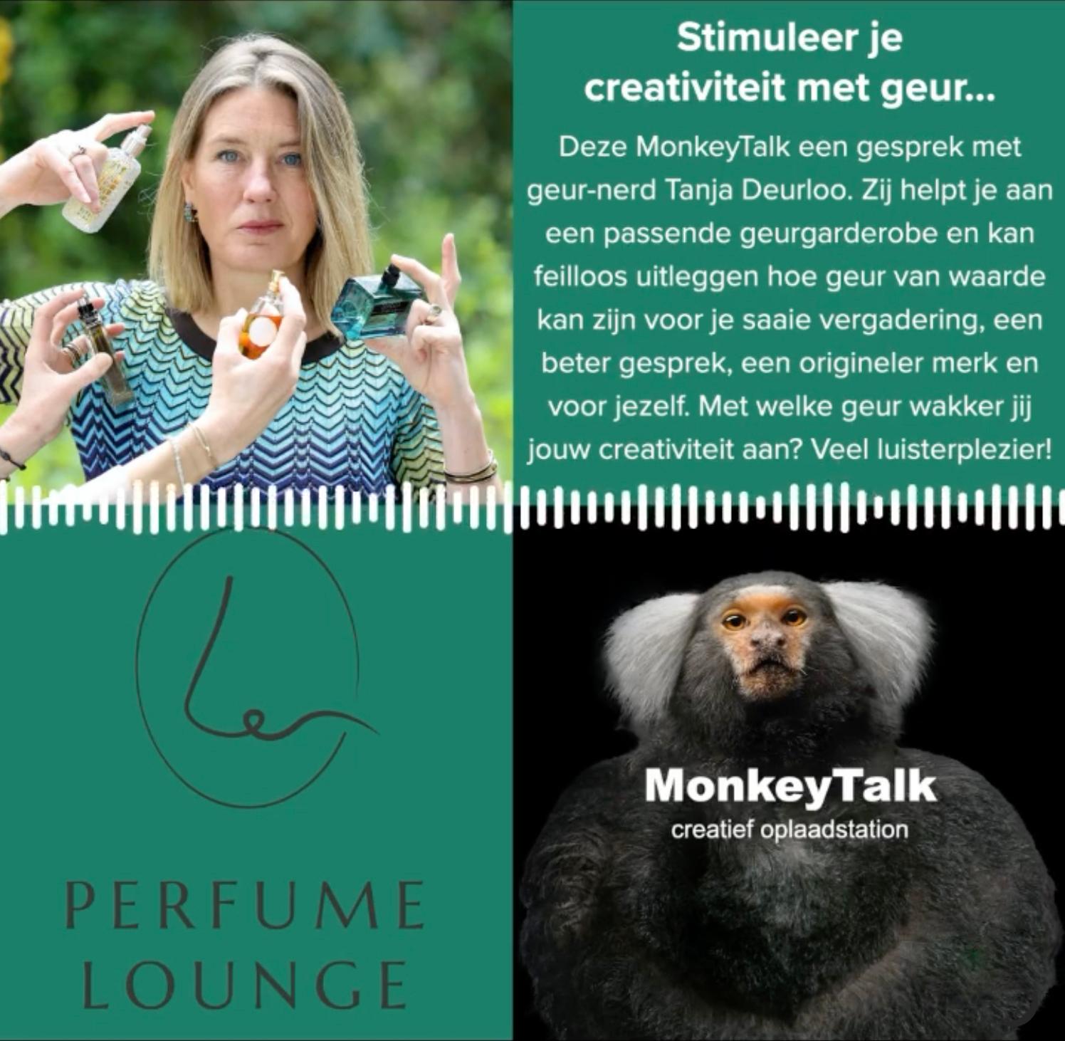 MonkeyTalk podcast Irene Koel met Tanja Deurloo over geur
