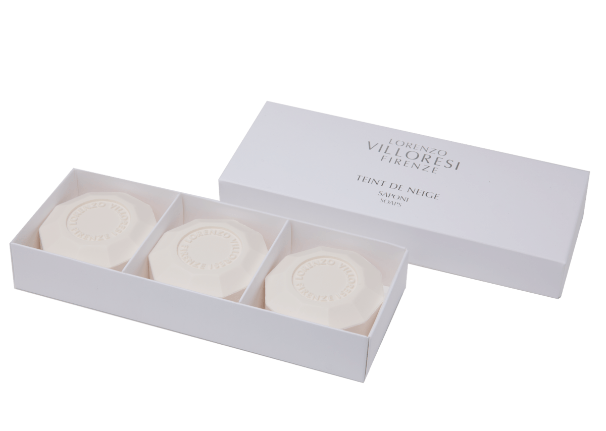 Lorenzo Villoresi - Teint de Neige soap 3 pack | Perfume Lounge