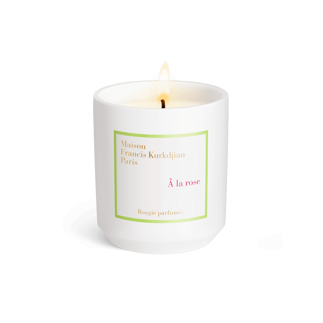 Maison Francis Kurkdjian - A la rose scented candle | Perfume Lounge