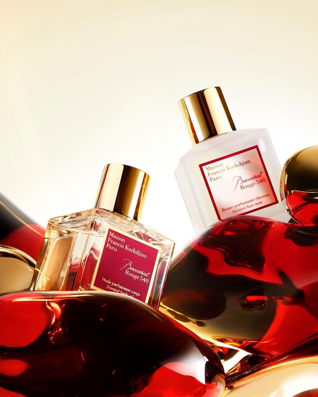 Maison Francis Kurkdjian - Baccarat Rouge 540 - body oil - hair mist | Perfume Lounge