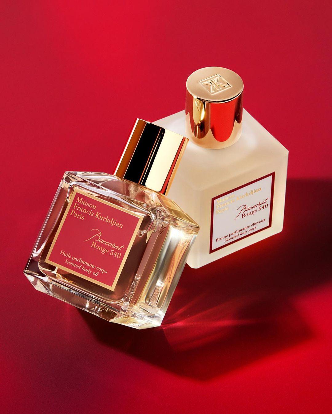 Maison Francis Kurkdjian - Baccarat Rouge - hair mist - body oil | Perfume Lounge