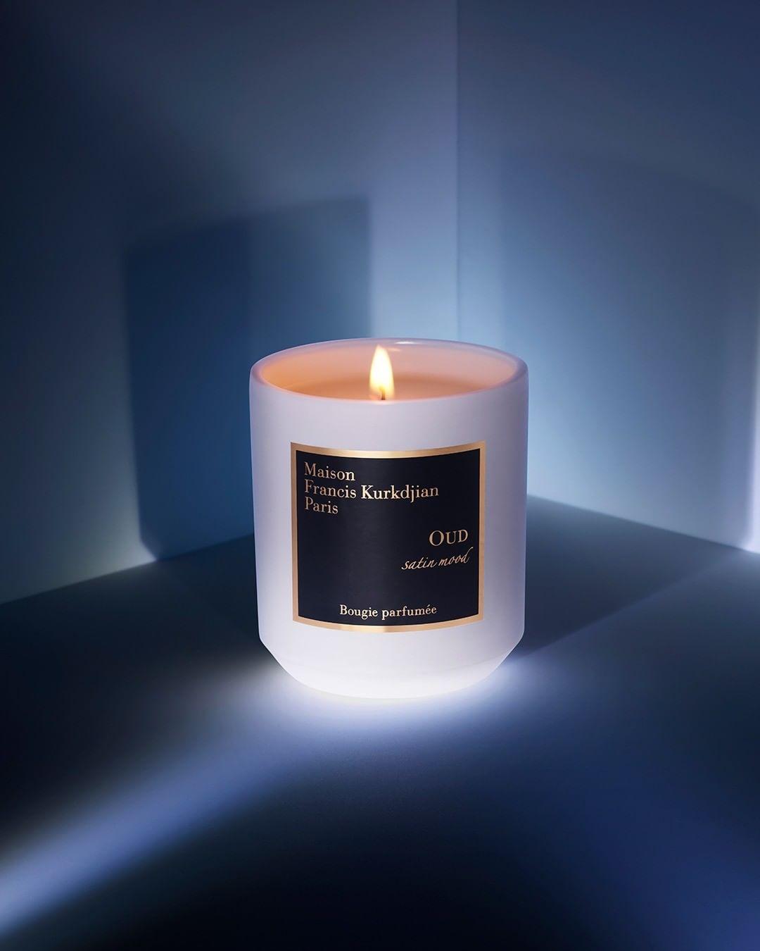 Maison Francis Kurkdjian - Oud satin mood scented candle geurkaars | Perfume Lounge