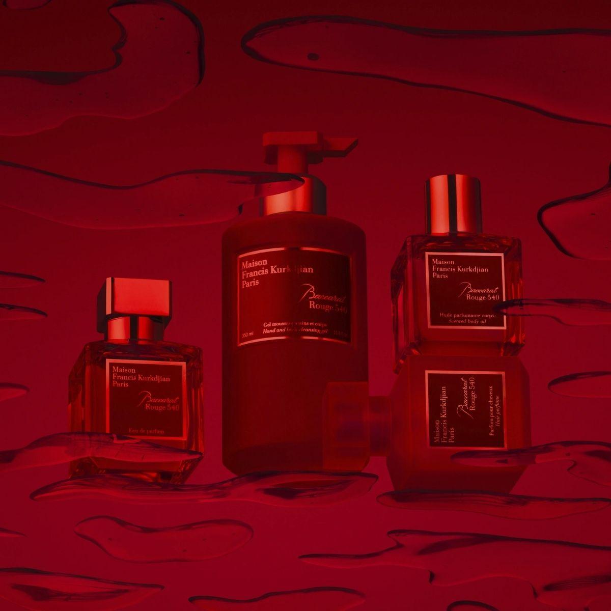Maison Francis Kurkdjian - Baccarat Rouge 540 hair perfume body oil hand & boy cleansing gel