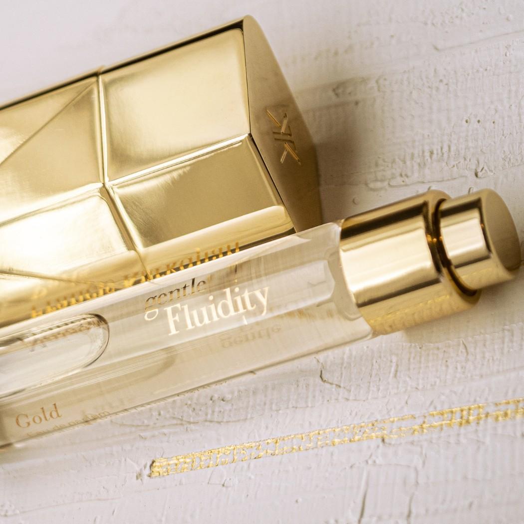 Maison Francis Kurkdjian - Globe trotter gold + Gentle Fluidity gold travel spray 11 ml refill