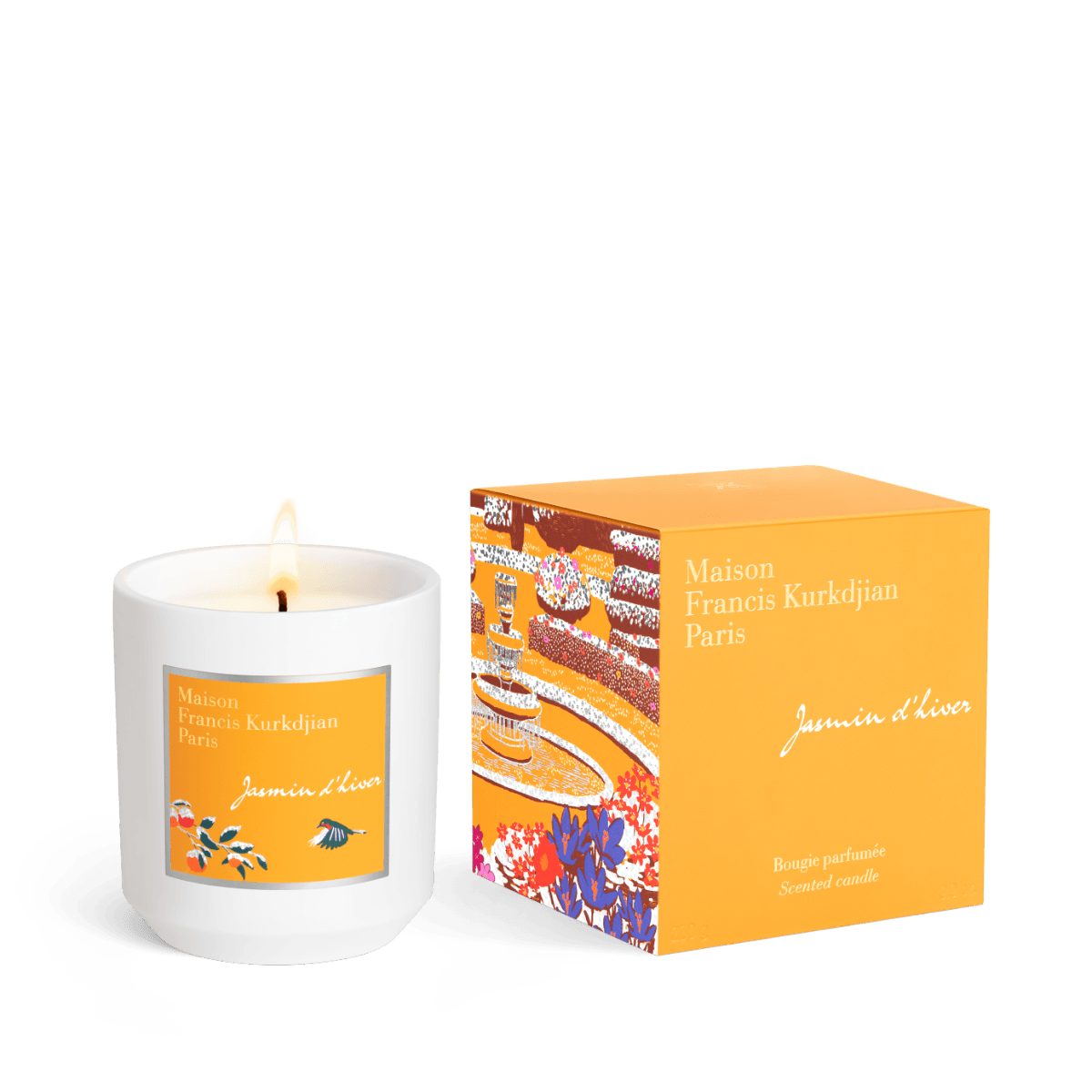 Image of Jasmin d'hiver scented candle by the perfume brand Maison Francis Kurkdjian