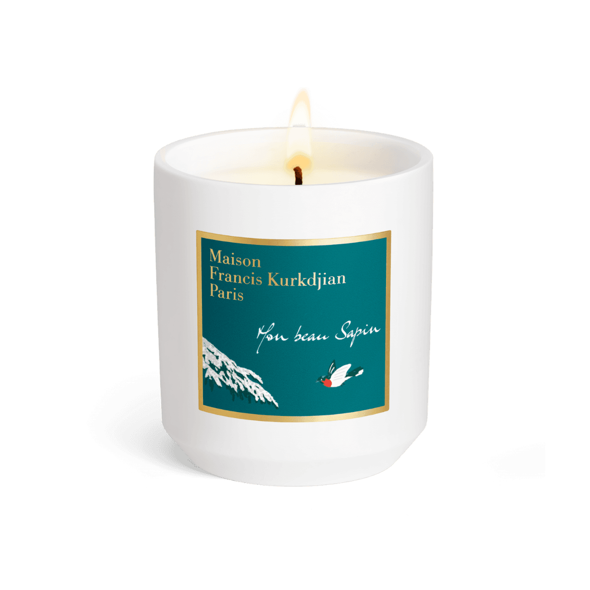 Image of Mon beau sapin scented candle by the perfume brand Maison Francis Kurkdjian