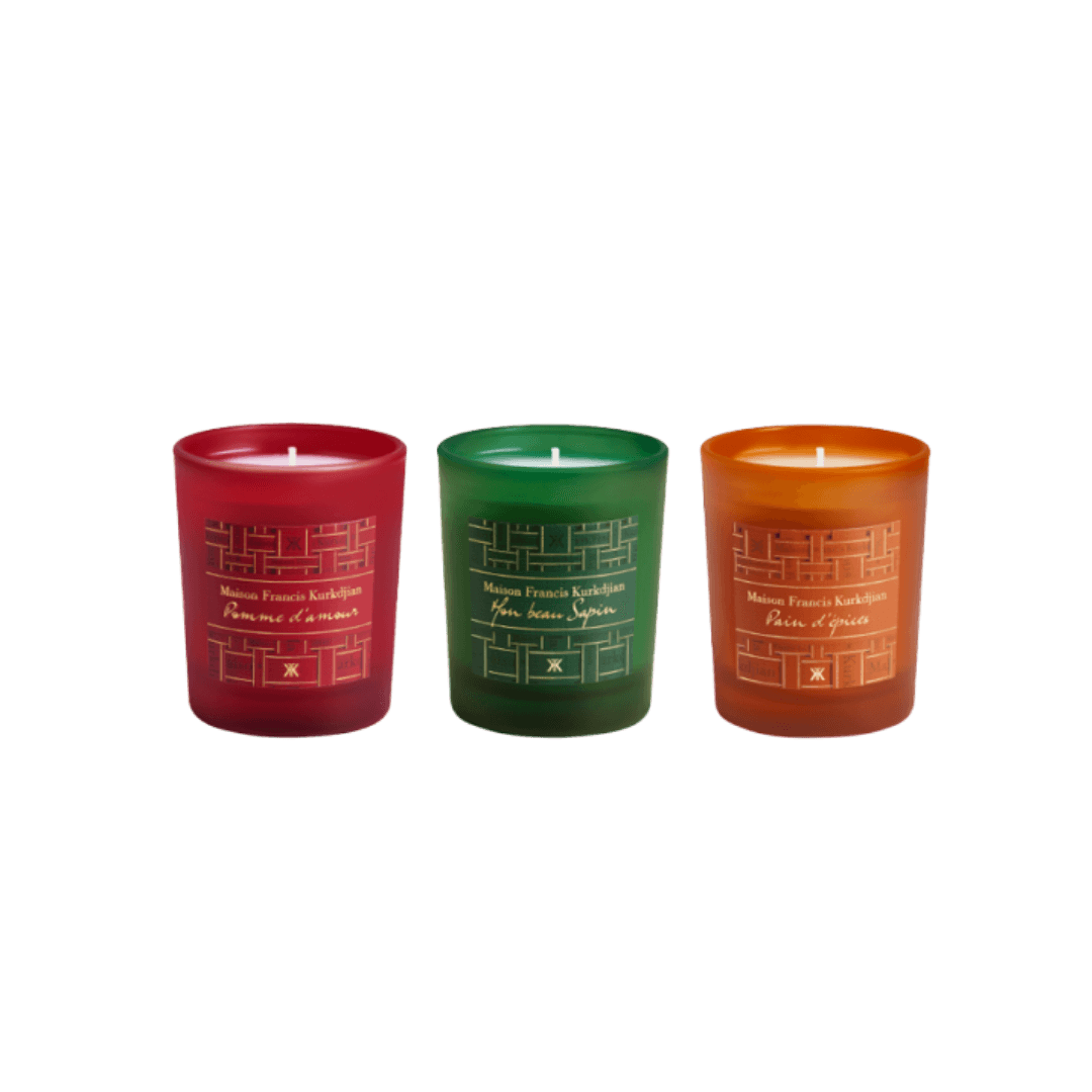 Maison Francis Kurkdjian – Trio of Scented Candles Francis Kurkdjian – Trio of Scented Candles