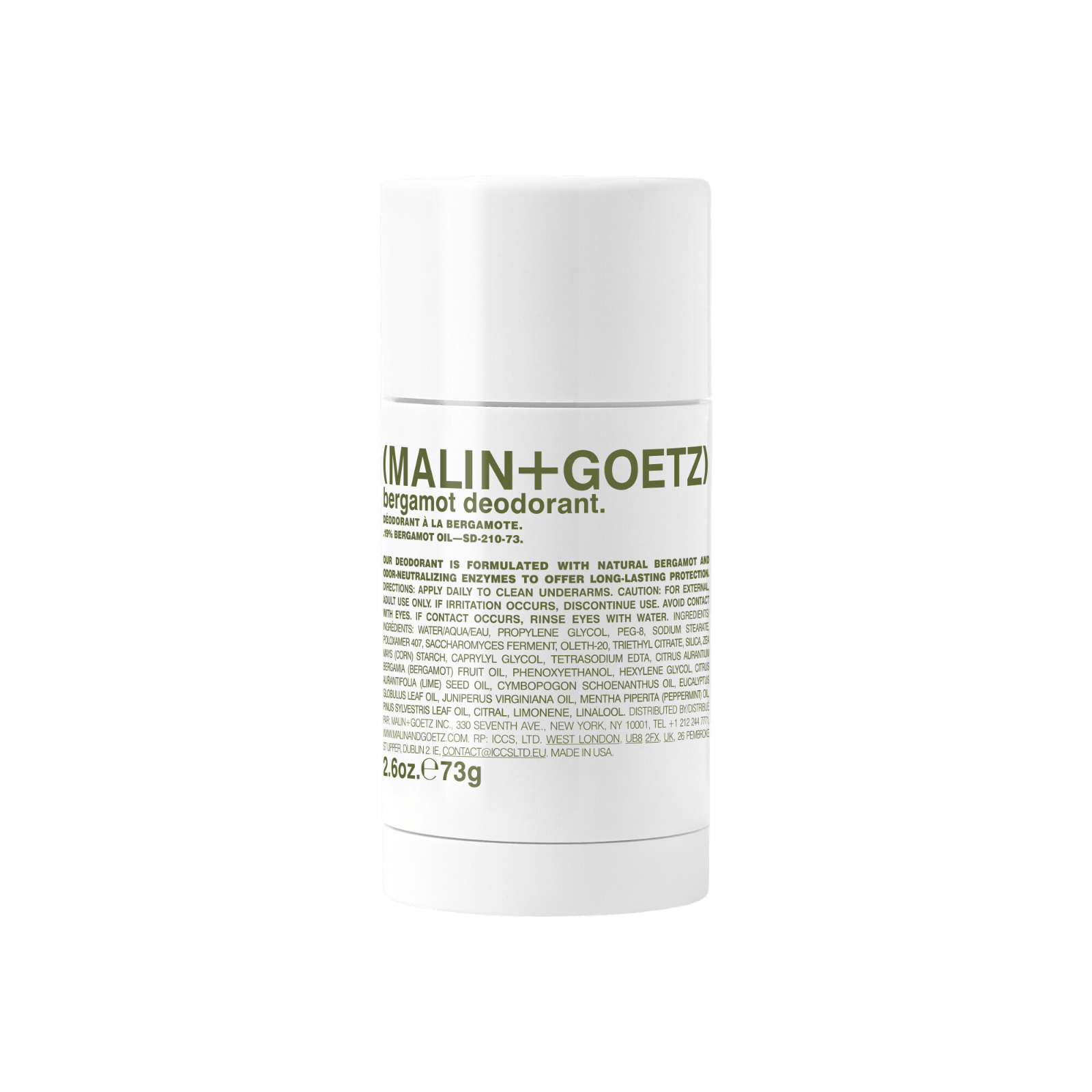 Malin + Goetz - Bergamot deodorant | Perfume Lounge