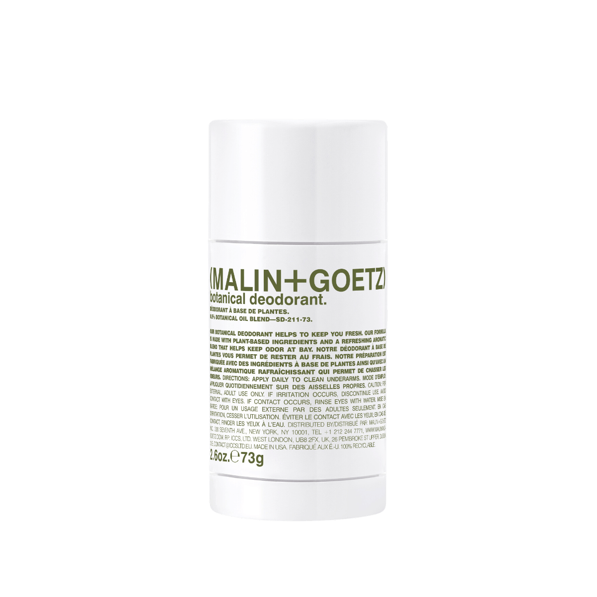 Malin + Goetz - Botanical deodorant | Perfume Lounge