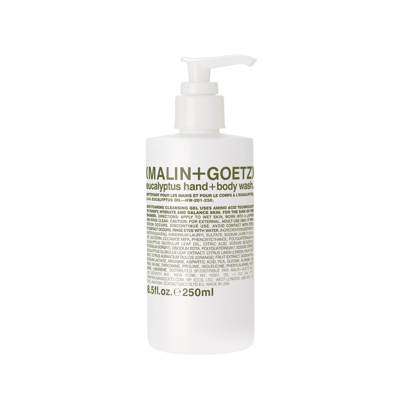 Malin + Goetz - Eucalyptus Hand & Body wash | Perfume Lounge