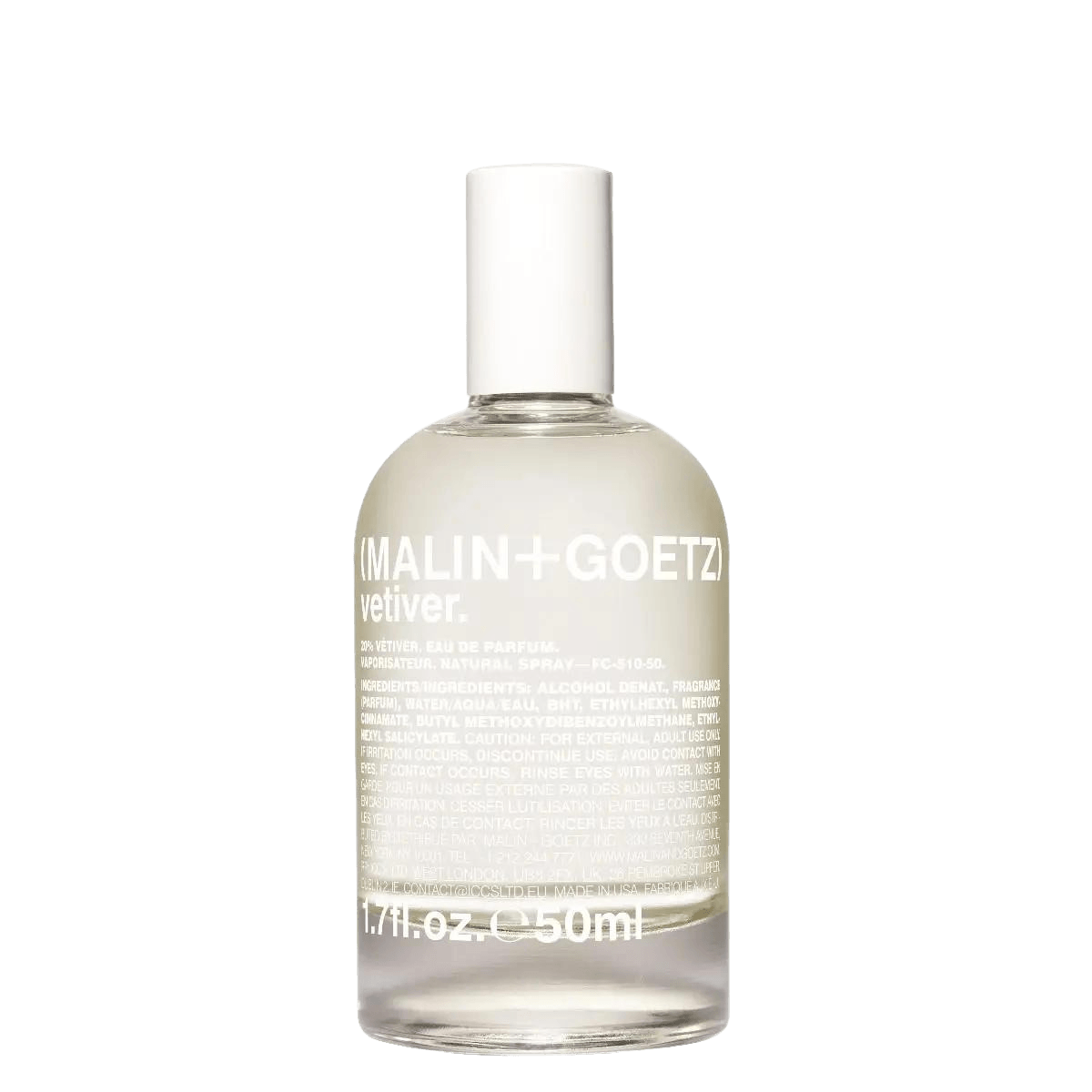 Malin + Goetz - Vetiver eau de parfum 50 ml | Perfume Lounge