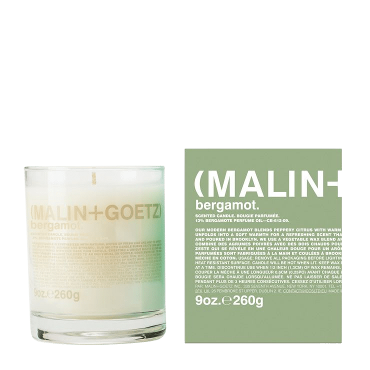 Malin + Goetz - bergamot scented candle | Perfume Lounge
