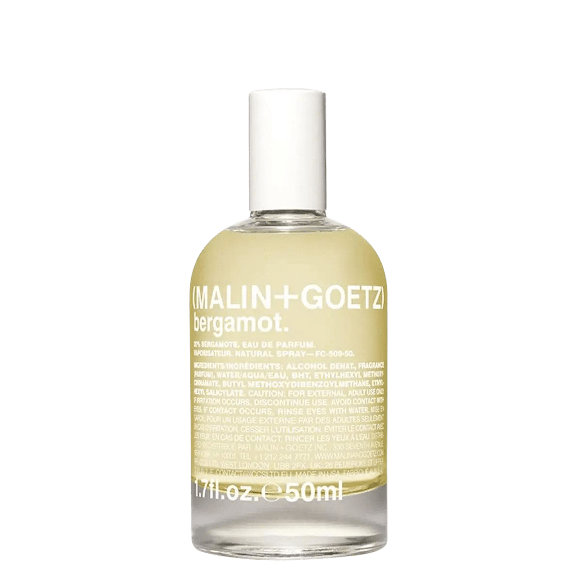 Malin + Goetz - fragrance Bergamot eau de parfum 50ml | Perfume Lounge