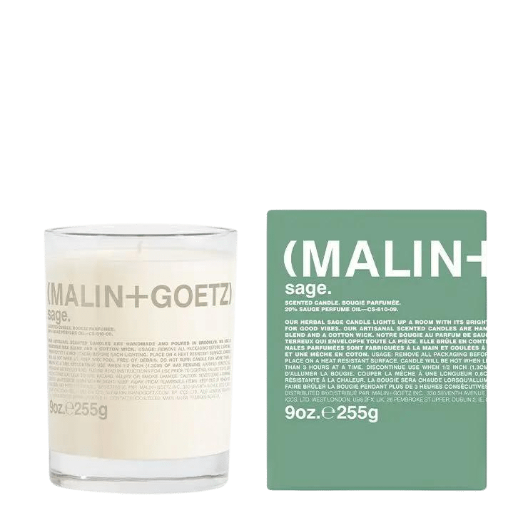 Malin + Goetz - sage scented candle | Perfume Lounge
