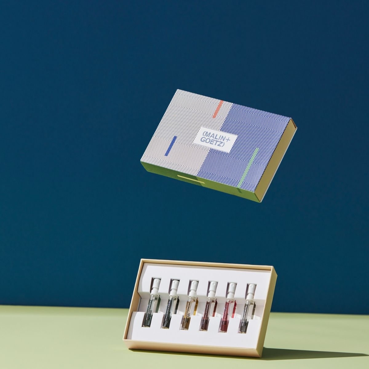 Image of Fragrance discovery kit holiday edition by the brand Malin+Goetz