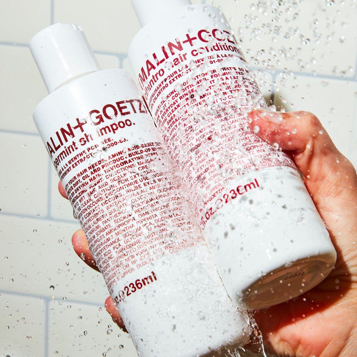 Malin+Goetz - Peppermint Shampoo + Cilantro Conditioner