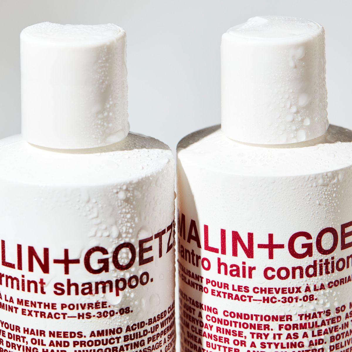 Malin+Goetz - Peppermint Shampoo + Cilantro Conditioner