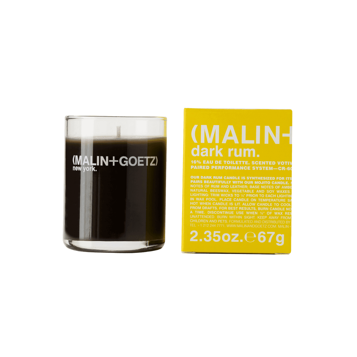 Malin + Goetz - Dark Rum candle 67 g