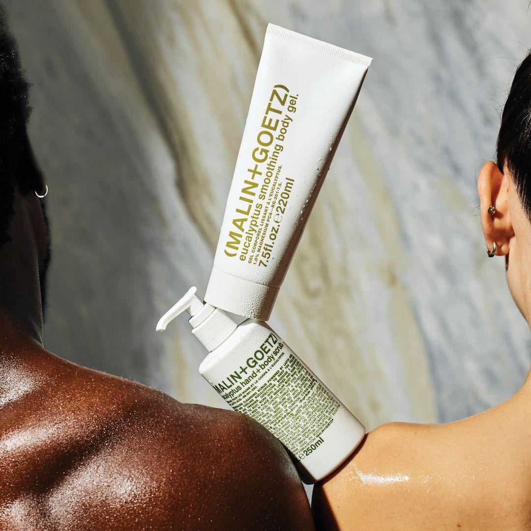 Malin + Goetz - Eucalyptus smoothing body gel + eucalyptus hand + body scrub