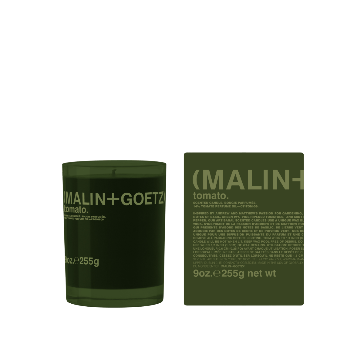 Malin + Goetz – Tomato scented candle 255g