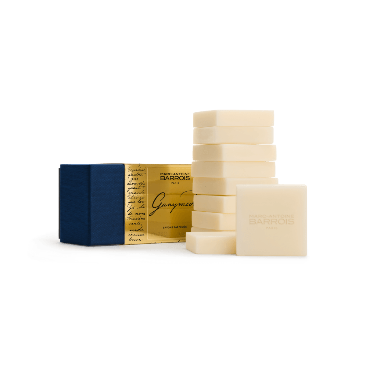 Marc-Antoine Barrois – 10 x 25 g soap bar gift set Ganymede