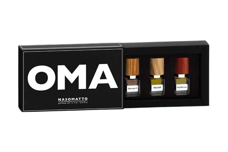 Nasomatto OMA-set box | Perfume Lounge