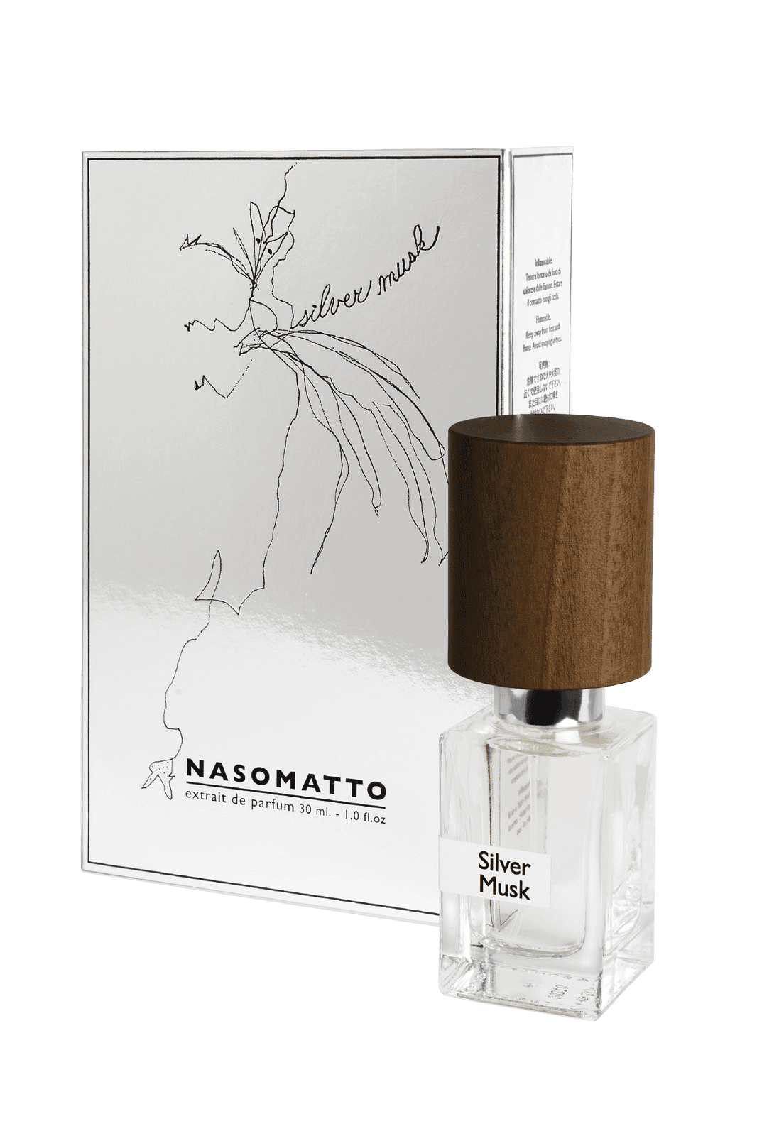 Nasomatto Silver Musk 30ml box | Perfume Lounge