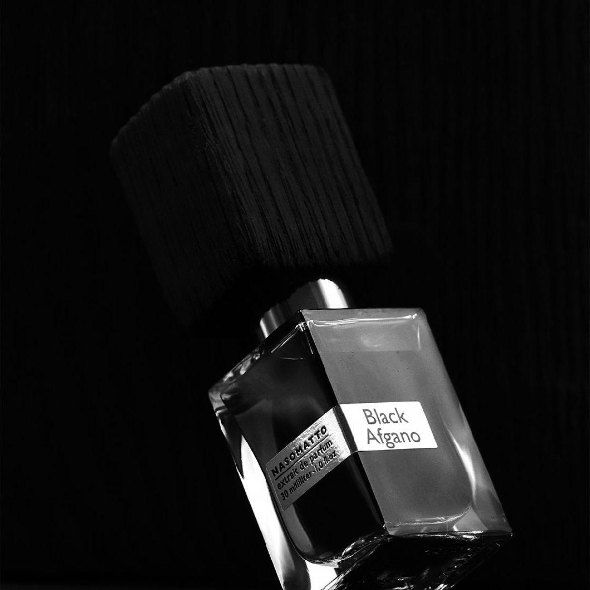 Afbeelding van parfumfles Black Afgano extrait de parfum 30 ml van het merk Nasomatto
