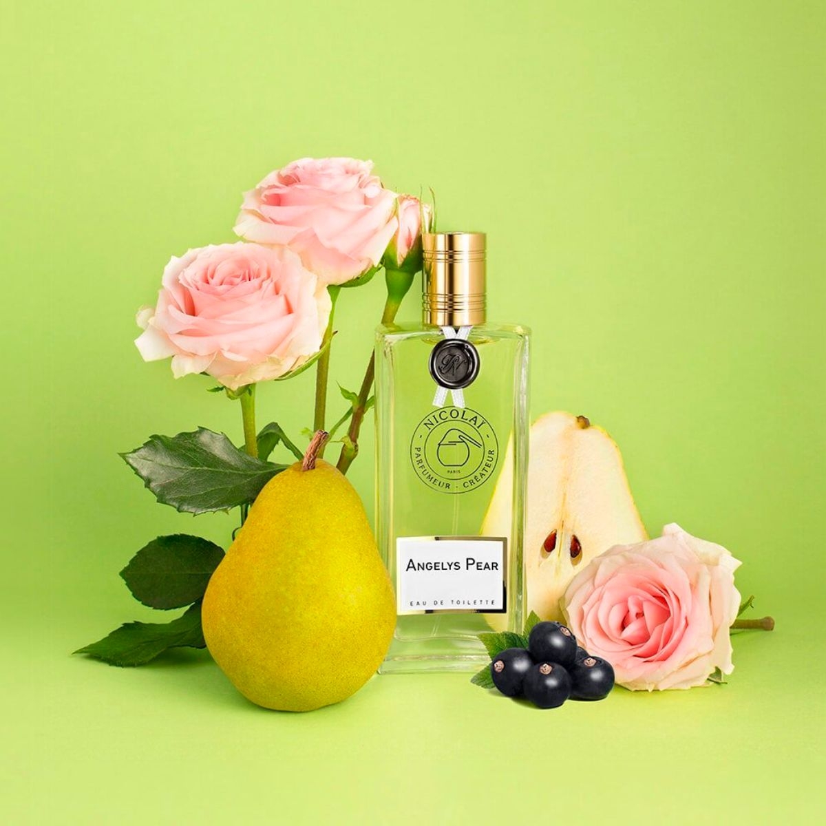 Afbeelding van het parfum Angelys Pear 100 ml eau de toilette van het merk Nicolaï