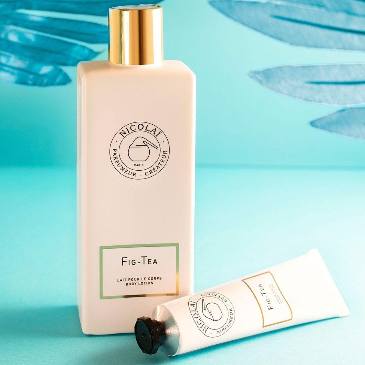 Afbeelding van Fig Tea hand cream and body lotion van het merk Nicolai Paris