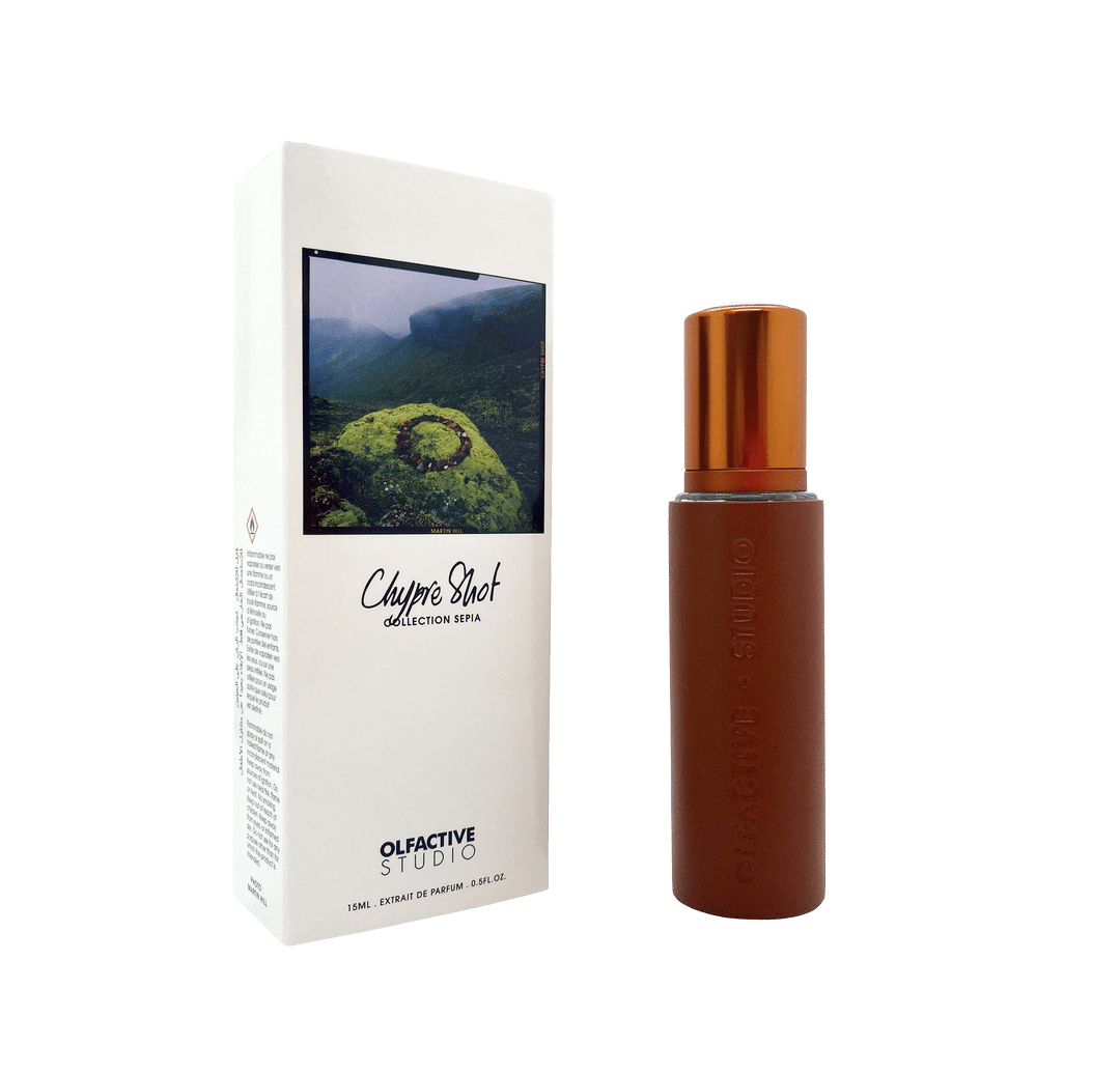 Olfactive Studio Chypre Shot Sepia 15ml perfume + package | Perfume Lounge