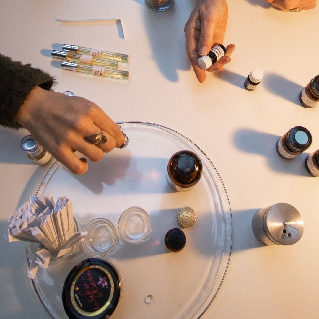 Parfum maken - eau de cologne - masterclass met Tanja & Chester