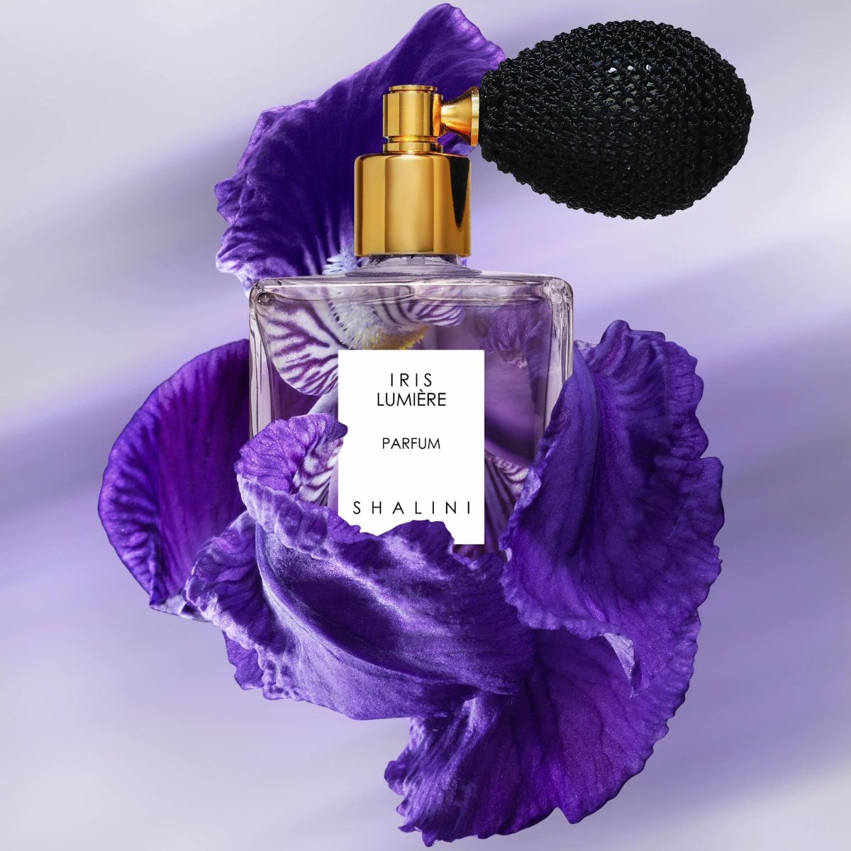Image of Iris Lumiere bulb atomizer by the perfume brand Shalini