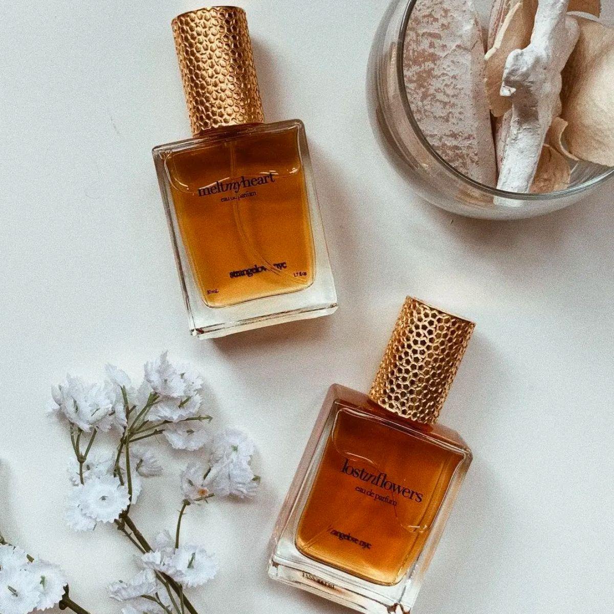 Image of the perfumes lostinflowers and meltmyheart 50 ml by the brand Strangelove