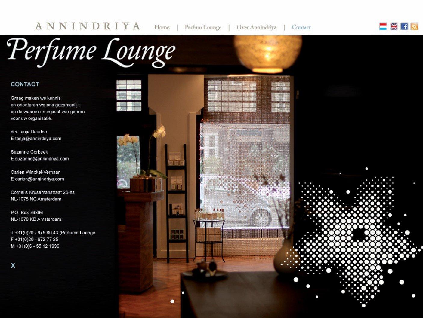 Website Perfume Lounge Annindriya