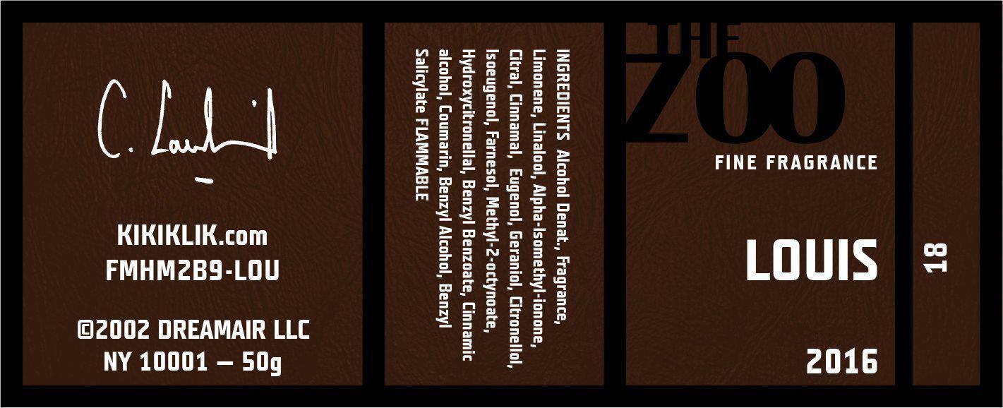 Louis-eau de parfum-THE ZOO-Perfume Lounge