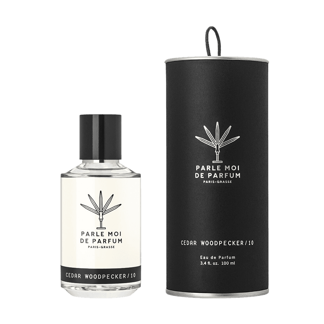 Parle Moi Cedar Woodpecker packshot | Perfume Lounge