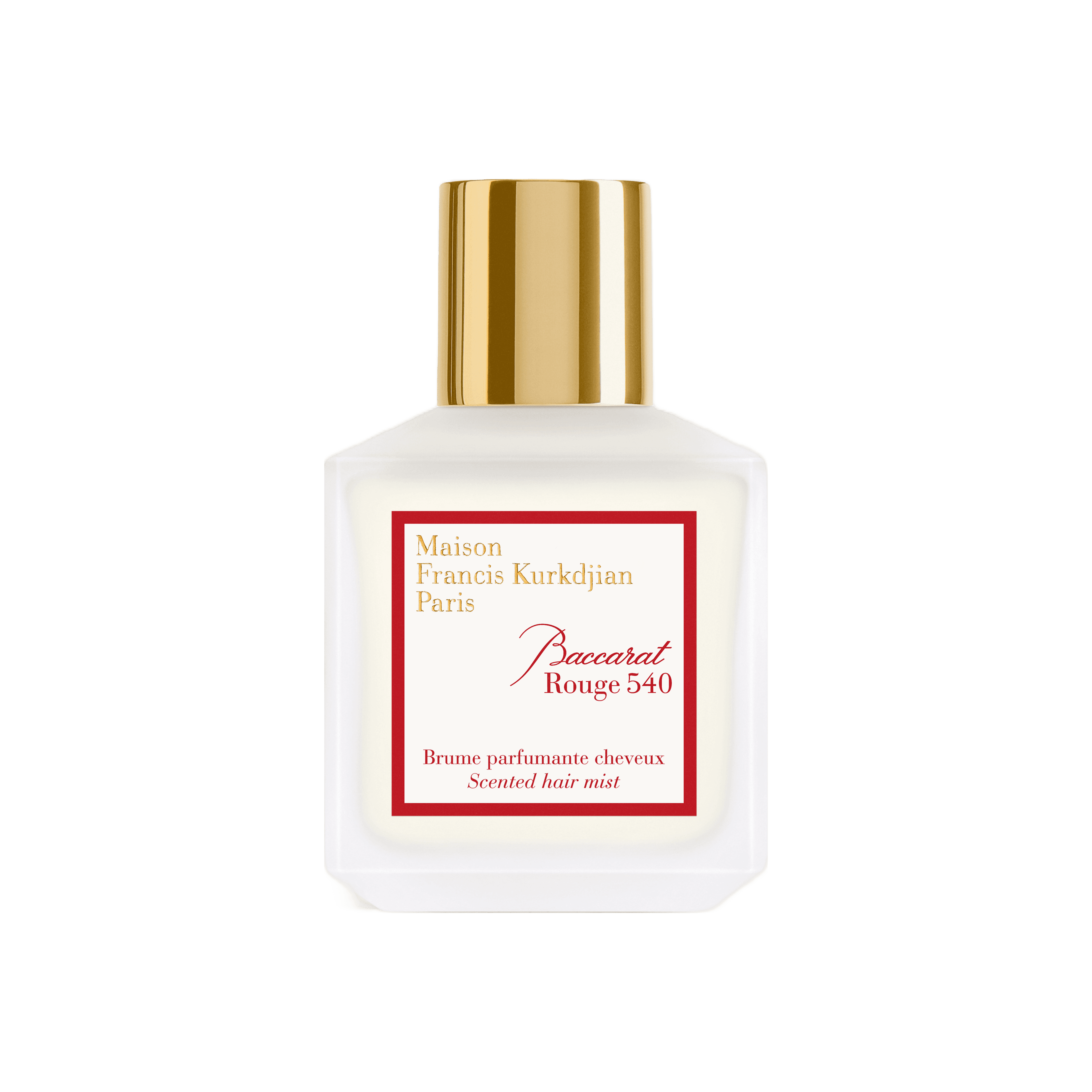 Maison Francis Kurkdjian - Baccarat Rouge 540 hair mist | Perfume Lounge